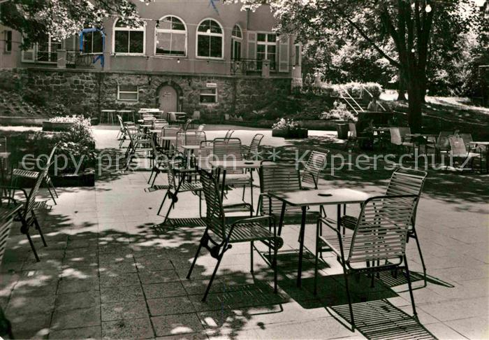 Himmelpfort FDGB Erholungsheim Werner Schaumann Terrasse