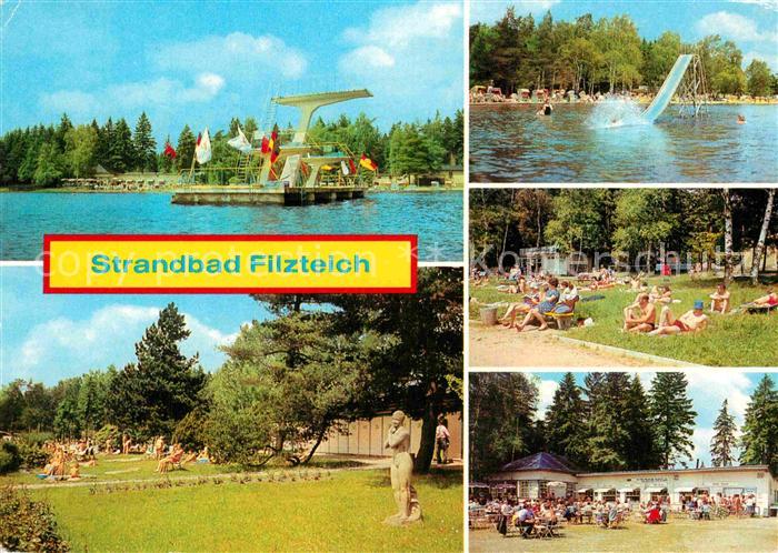 Schneeberg Erzgebirge Strandbad Filzteich