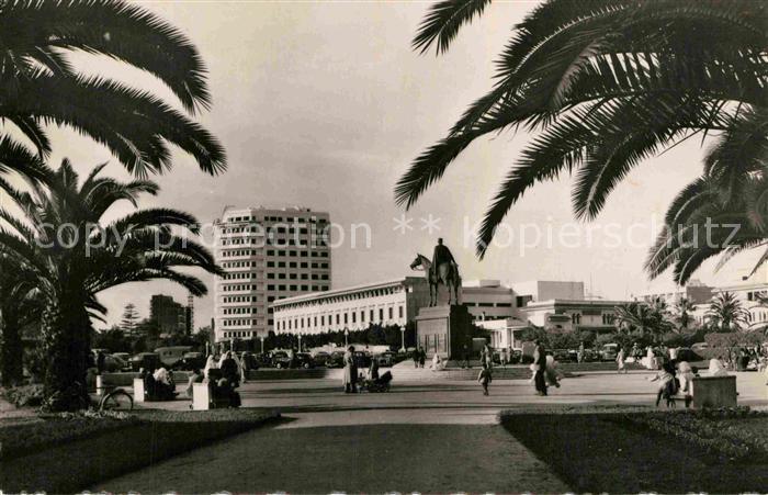 Casablanca Statue et Place Lyautey Monument
