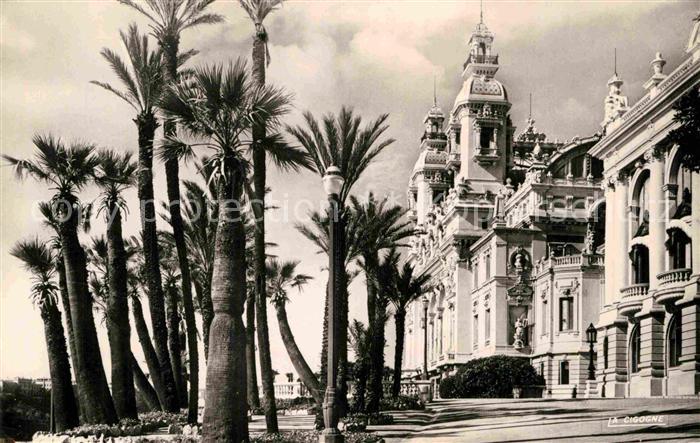 Monte-Carlo Casino et les Terrasses Palmiers