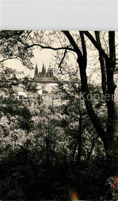 Prag Prahy Prague Prager Burg mit St Veitsdom