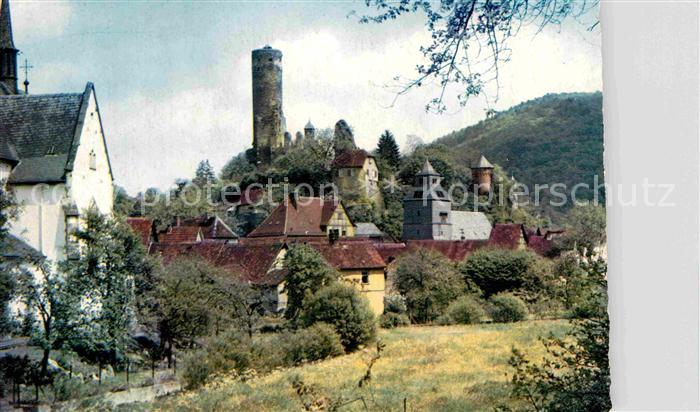 Eppstein Taunus Blick auf die Burg Luftkurort