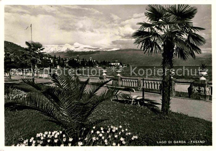 Fasano Lago di Garda Uferpromenade Gardasee