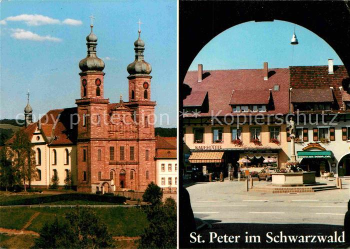 St Peter Schwarzwald Ehemalige Klosterkirche Bertoldsplatz