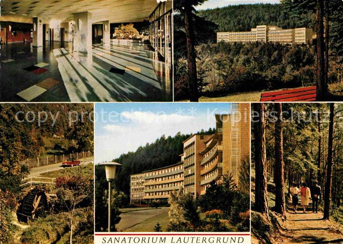 Schwabthal Sanatorium Lautergrund Waldweg