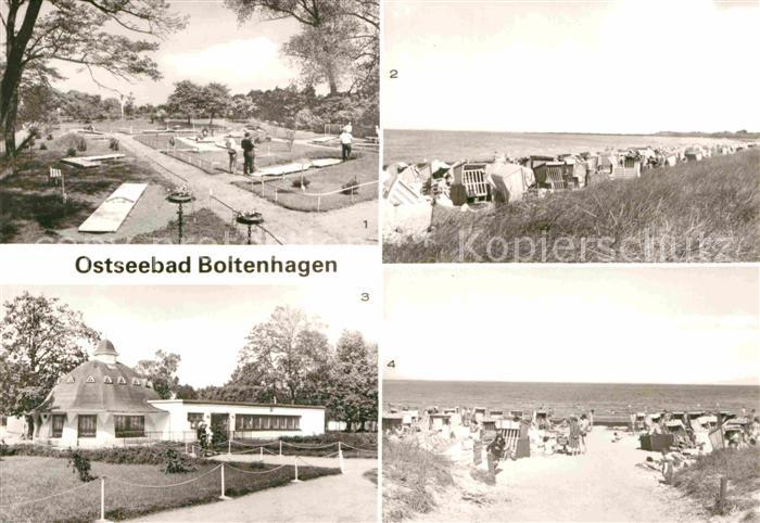 Boltenhagen Ostseebad Minigolfanlage Konsumgaststaette Strand