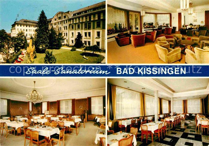 Bad Kissingen Saale Sanatorium Aufenthaltsraum Speisesaal