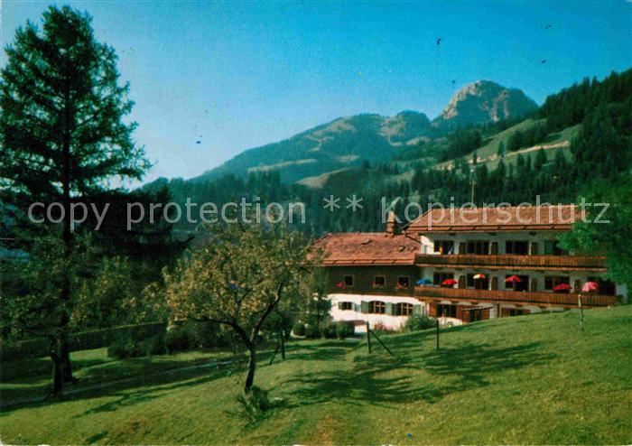 Bayrischzell Tannerhof mit Wendelstein Bayerische Alpen