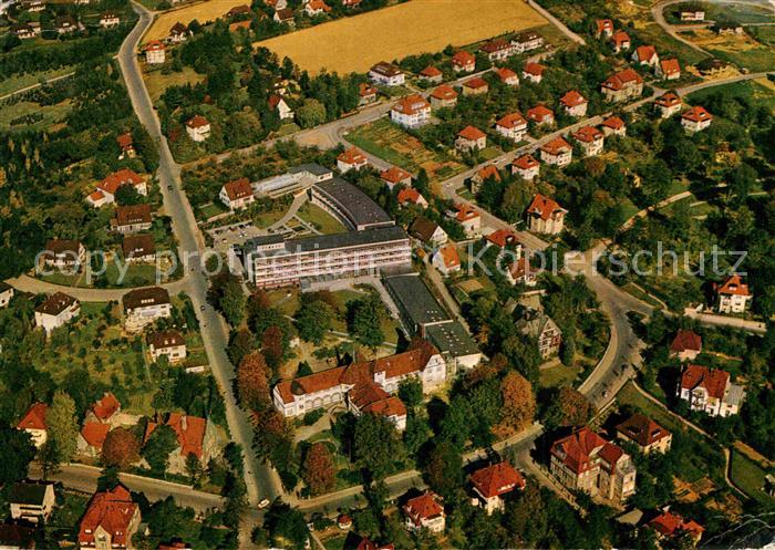 Bad Pyrmont Sanatorium Friedrichshoehe Fliegeraufnahme