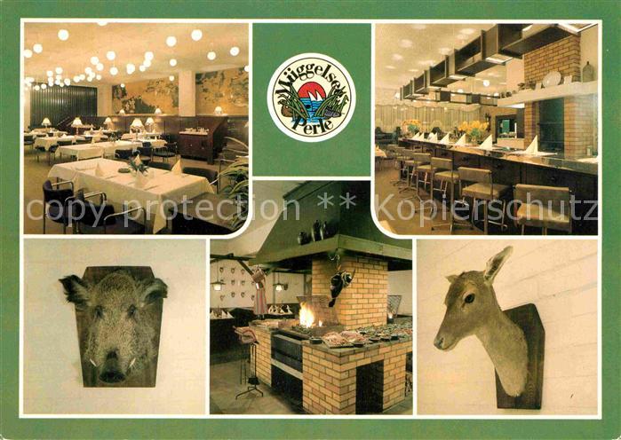 BERLIN  CITY Konsum Gaststaettenkomplex Mueggelseeperle Jagdtrophaeen
