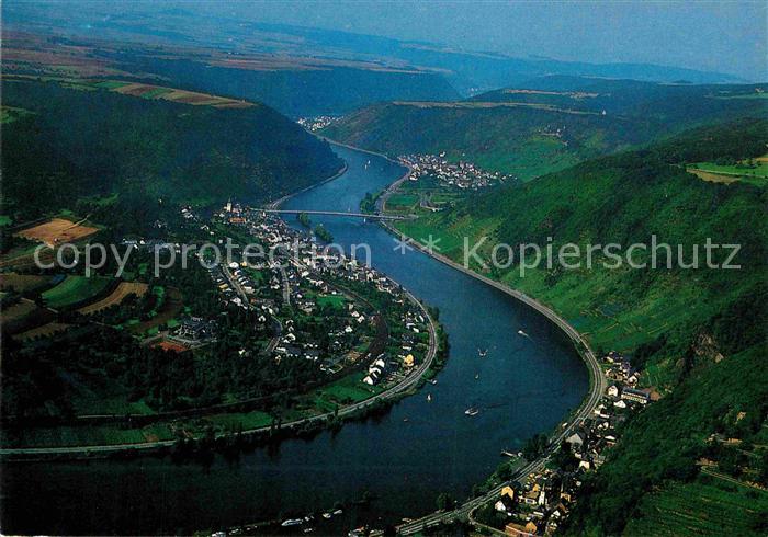 Loef Mosel Alken Brodenbach Fliegeraufnahme