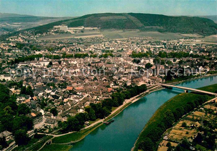 Hoexter Weser Fliegeraufnahme