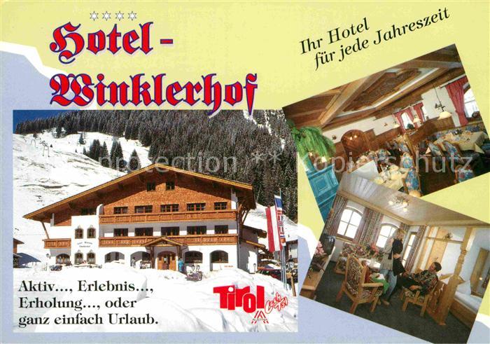Holzgau Hotel Winklerhof Restaurant