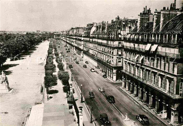 Paris Rue de Rivoli Collection Paris et ses merveilles