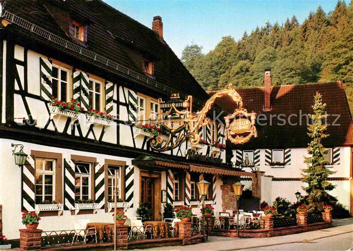 Bad Herrenalb Moenchs Posthotel Herrenalb Historische Klosterschaenke