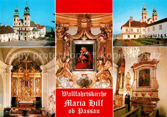 PAssAU Bayern Wallfahrtskirche Maria Hilf Altar Gnadenbild