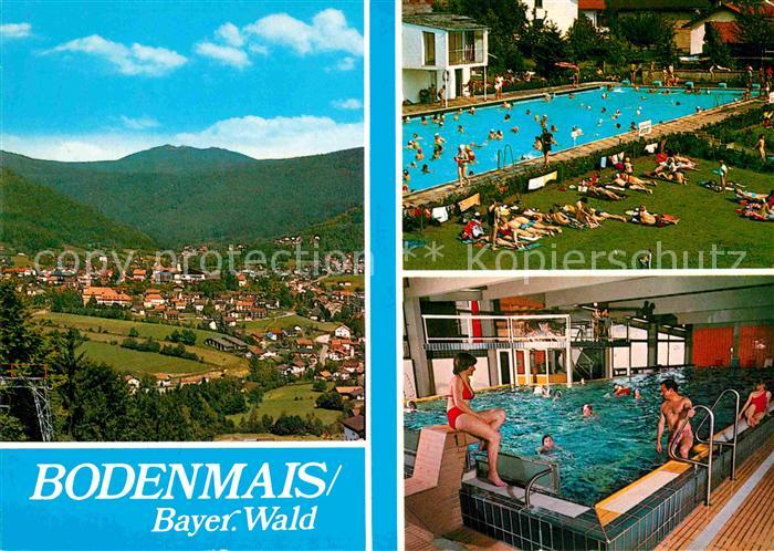 Bodenmais Panorama Luftkurort Bayerischer Wald Freibad Hallenbad