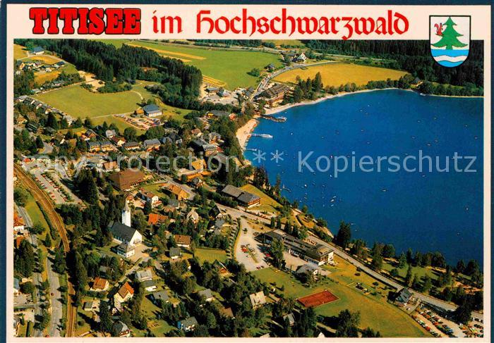 TITISEE Schwarzwald BW im Schwarzwald Fliegeraufnahme