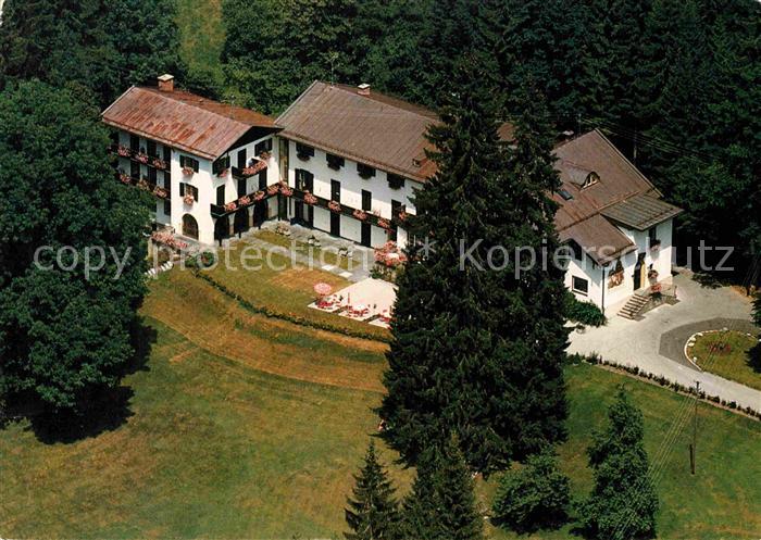 Tegernsee Bayern Max Geiger Haus Ferienheim der Hypobank Fliegeraufnahme