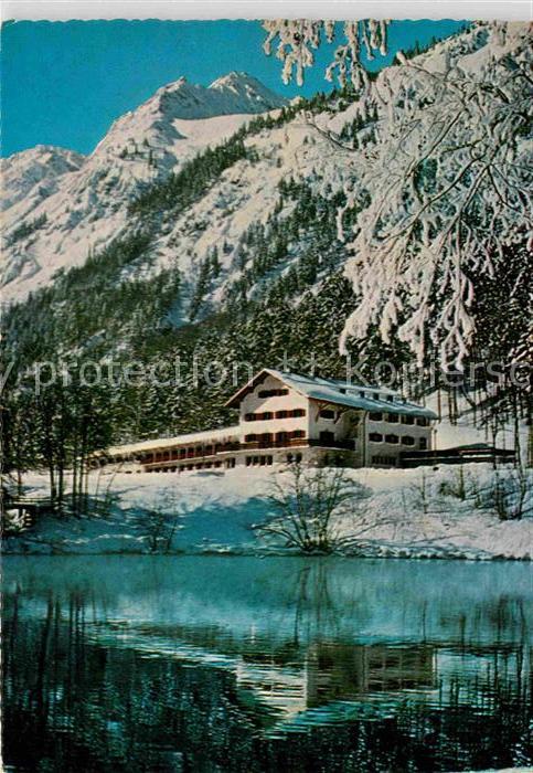 Oberstdorf VdK Kur und Erholungsheim Franz Fackler Haus am Christlessee Allgaeue