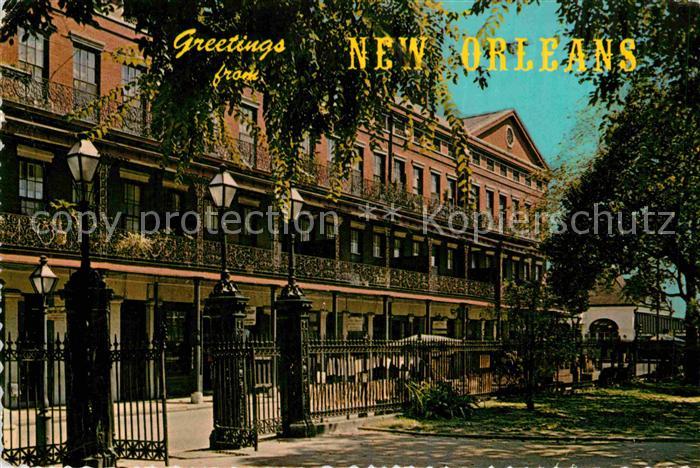 New Orleans Louisiana The Pontalba Apartments St Ann Street Historic Buildings