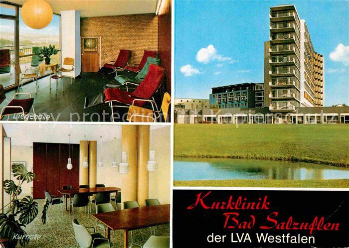 Bad Salzuflen Kurklinik der LVA Westfalen Liegehalle Kurhalle