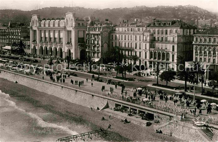 Nice Alpes Maritimes Promenade des Anglais et le Palais de la Mediterranee