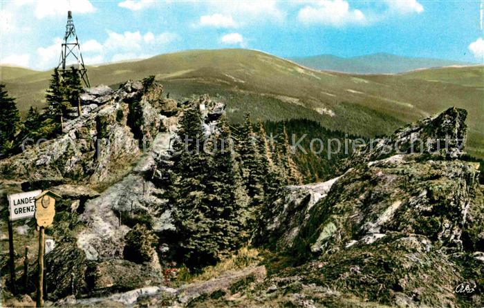 Lam Oberpfalz Grosser Osser Landesgrenze