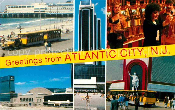 Atlantic City New Jersey Ocean One Mail Slot machines Convention Hall Boardwalk