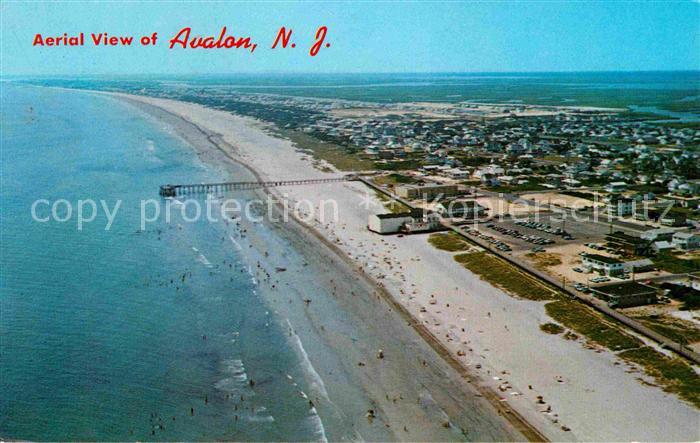 Avalon New Jersey Fliegeraufnahme