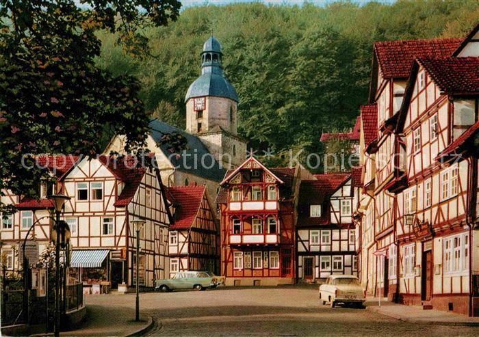 Bad Sooden-Allendorf Rhenanusplatz mit Marienkirche