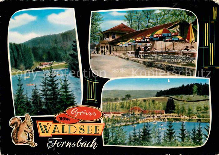 Fornsbach Cafe Restaurant Waldsee Terrasse