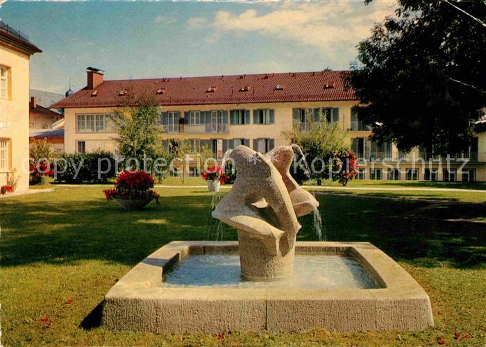 Prien Chiemsee Kurmittelhaus Brunnen