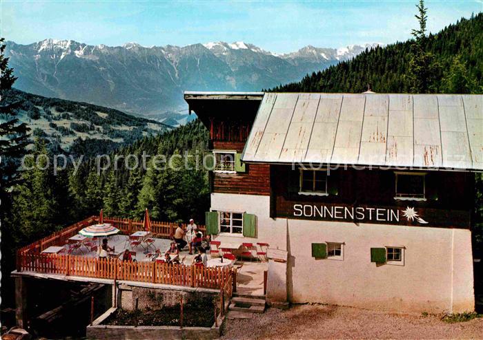 Fulpmes Tirol Gasthaus Sonnenstein Terrasse