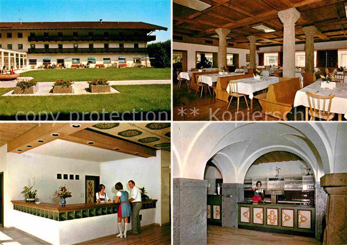 Brannenburg Erholungsheim der DPG Gastraum Rezeption Theke