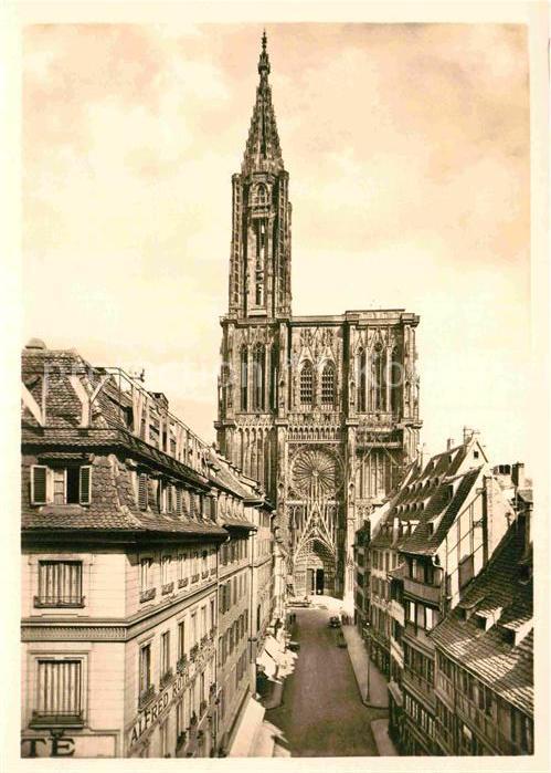 Strassburg Elsass Muenster Westfassade