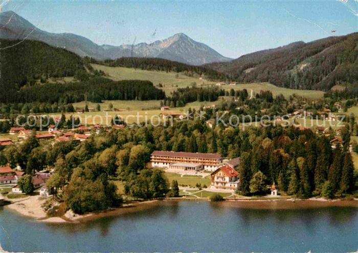 Bad Wiessee Haus Hubertus Fliegeraufnahme