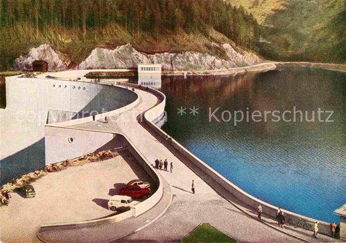 Okertalsperre Sperrmauer Fliegeraufnahme