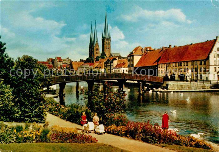 LueBECK  CITY Blick vom Malerwinkel