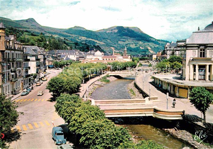 La Bourboule Les ponts sur la Dordogne