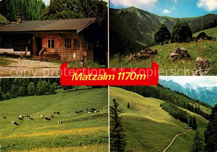 Leogang Jausenstation Matzalm Alpenlandschaften