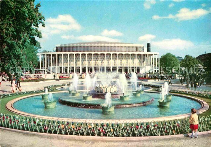 Kopenhagen Konzertsaal Tivolis Brunnen