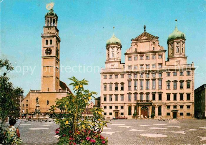 Augsburg Rathaus und Perlach