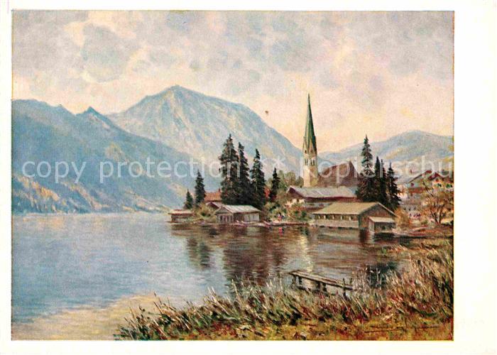 Egern Tegernsee Kuenstlerkarte