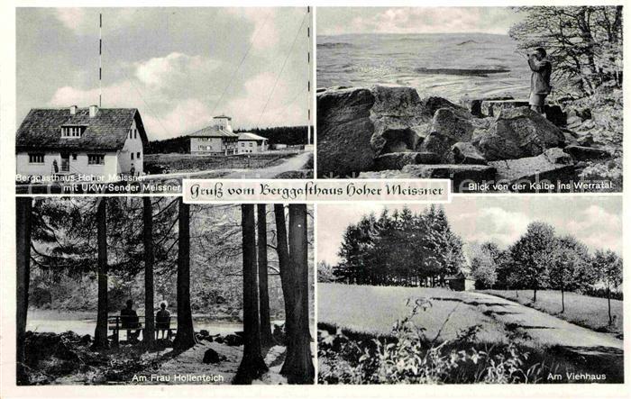 Hausen Witzenhausen Berggasthaus Hoher Meissner Werratal Frau Hollenteich