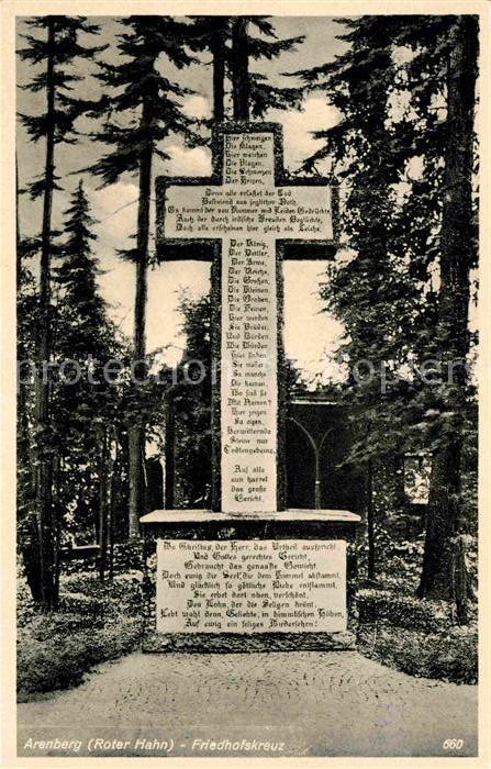 Arenberg Koblenz Friedhofskreuz