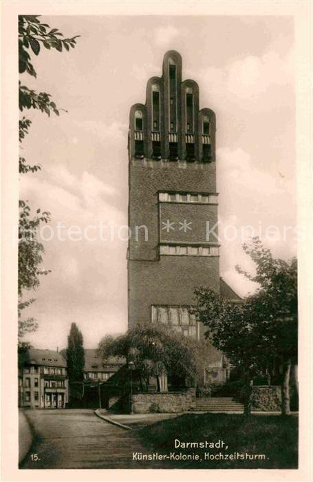 Darmstadt Kuenstler-Kolonie Hochzeitsturm