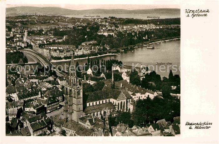 Konstanz Bodensee Rheinausfluss Muenster