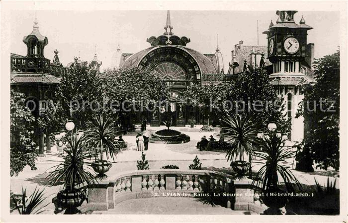 Evian-les-Bains Haute Savoie Source Cachat