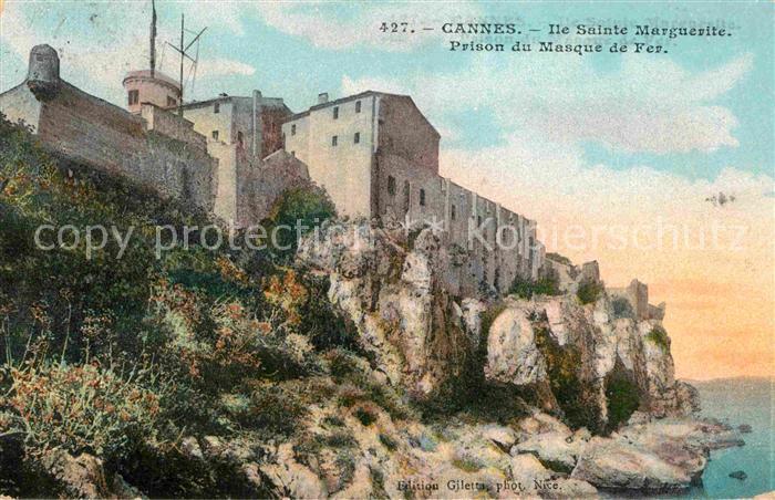 Cannes Alpes-Maritimes Ile Sainte Marguerite Prison du Masque de Fer